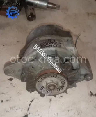 opel corsa b 1.4 benzinli çıkma şarj dinamosu