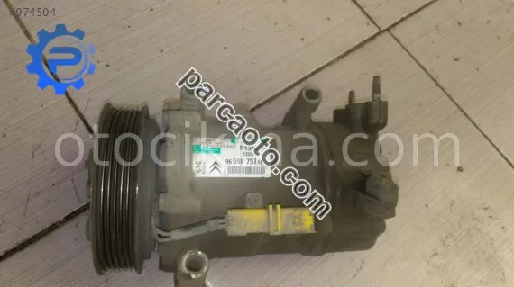 peugeot 207 çıkma klima kompresör