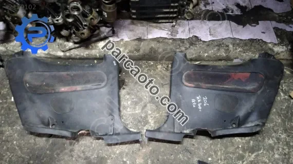Peugeot 206 tek kapı arka kapı döşemesi çıkma