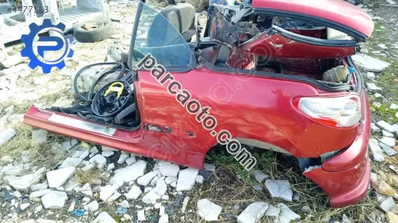 Peugeot 206 cc sol masbıyel sol arka camurluk