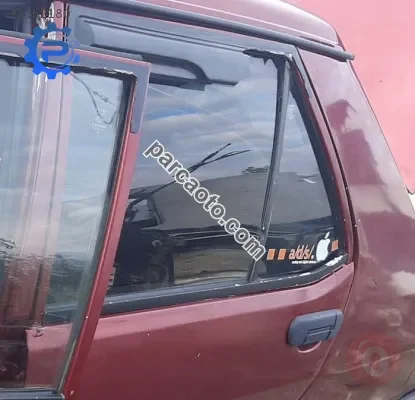 1992 model tofaş doğan çıkma sol arka kapı camı