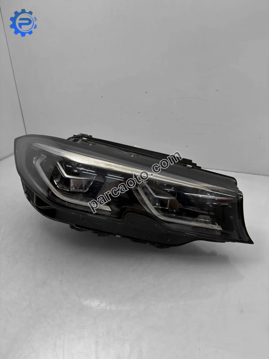 BMW 3 G20 G21 2018–2022 Orjinal Çıkma Laser Shadow Siyah Sağ Far 9500916-01