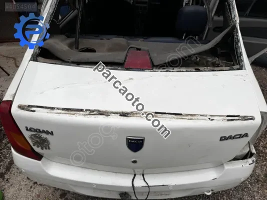Dacia Logan Bagaj Kapağı Beyaz