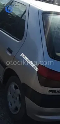 1998 model peugeot 306 1.8 benzinli kesme sol arka çamurluk