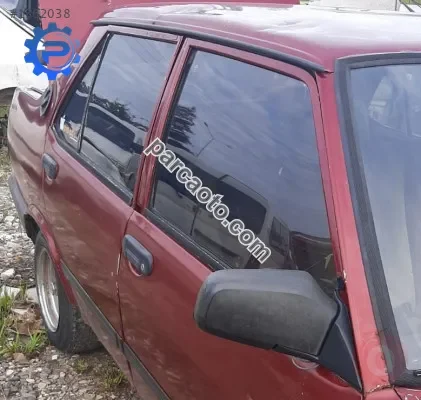 1992 model tofaş doğan çıkma sağ kapı camı takımı