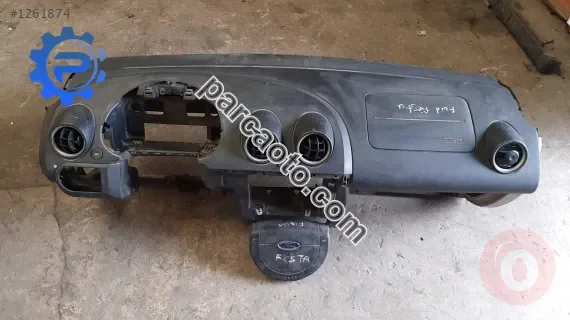 2002 2008 ford fiesta çıkma dolu torpido direksiyon airbagli