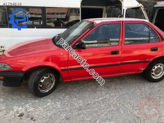 1989-1992 model toyota corolla çıkma arka çamurluk