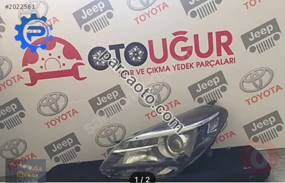 2012-2018 model toyota yaris çıkma far