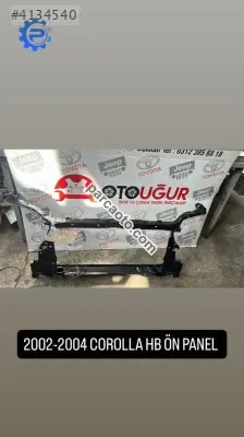 2002-2004 model toyota corolla hb ön panel