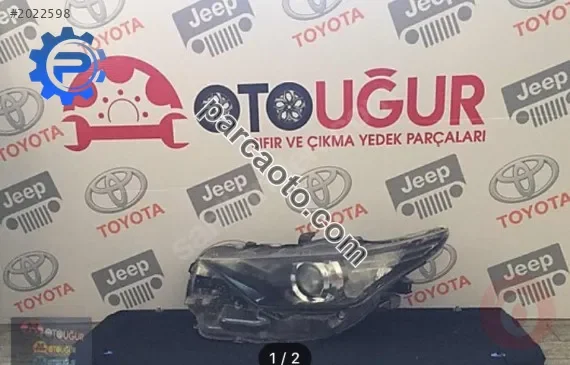 2015-2018 model toyota auris çıkma far