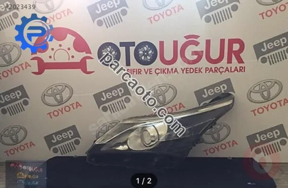 2012-2015 model toyota avensis çıkma far