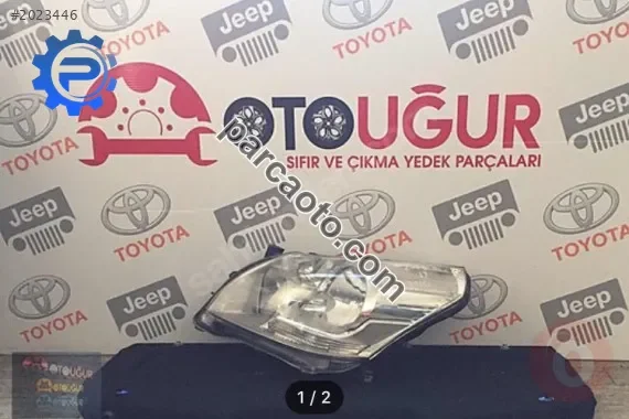 2009-2013 model toyota  verso çıkma far