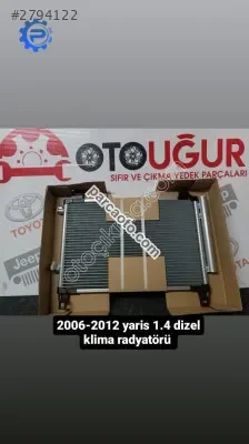 Yaris klima radyatörü dizel