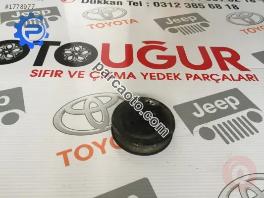 Toyota çıkma krank kasnağı