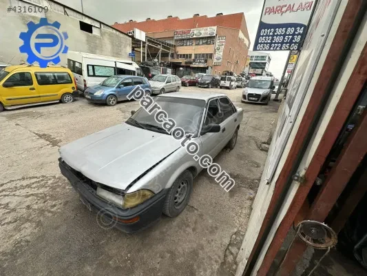 1991 model toyota corolla benzinli travers