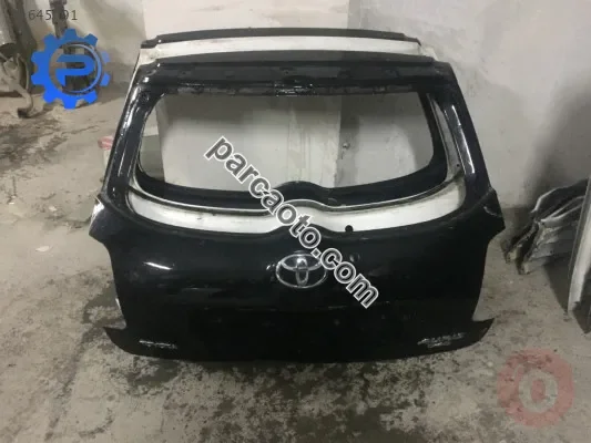 2007-2013 model toyota auris bagaj kapağı