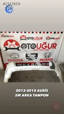 2013-2015 toyota auris sw arka tampon çıkma