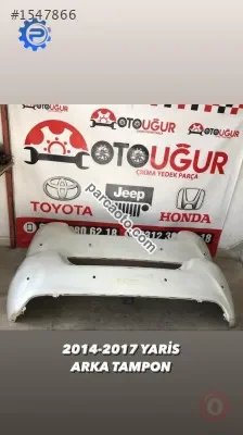 2014-2017 toyota yaris arka tampon çıkma