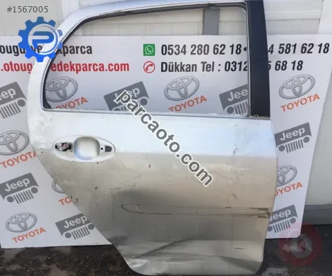 2006-2012 model toyota yaris arka sağ kapı