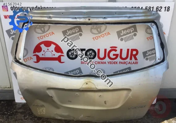 2010-2015 model toyota verso bagaj kapağı