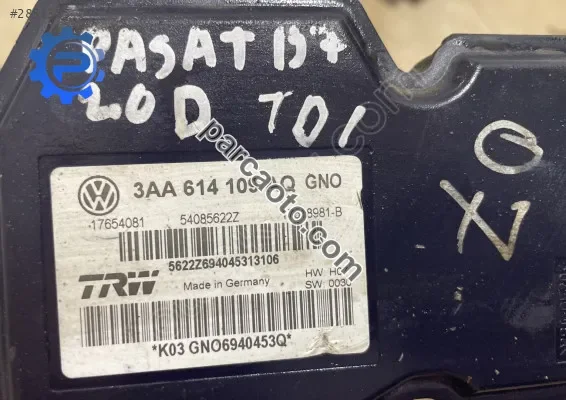 3aa614109aq gno passat 7 abs beyni orjinal