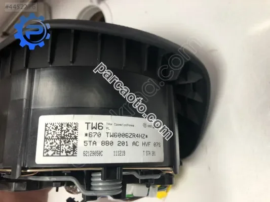 5ta880201ac vw caddy polo tiguan direksiyon airbag sıfır orjinal