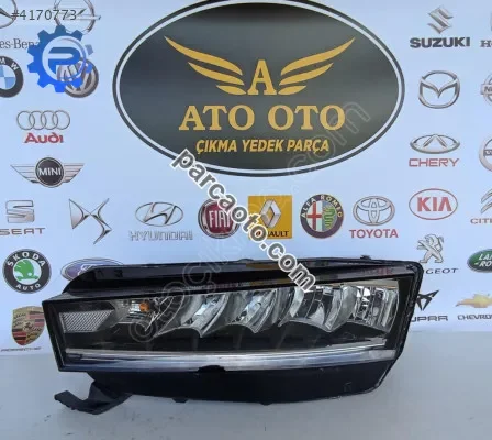 Skoda octavia orjinal çıkma sol far 2