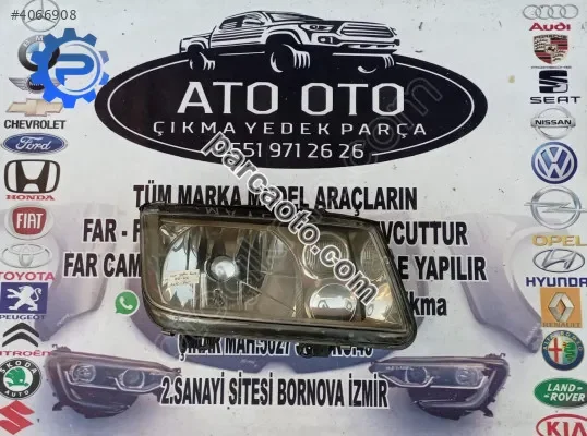 Volkswagen bora orjinal cıkma sağ far