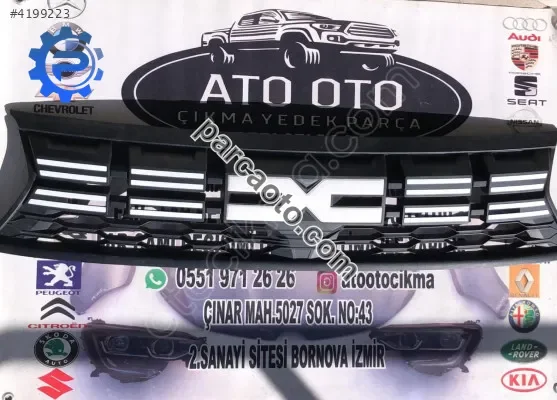 Dacıa duster orjinal çıkma ön panjur