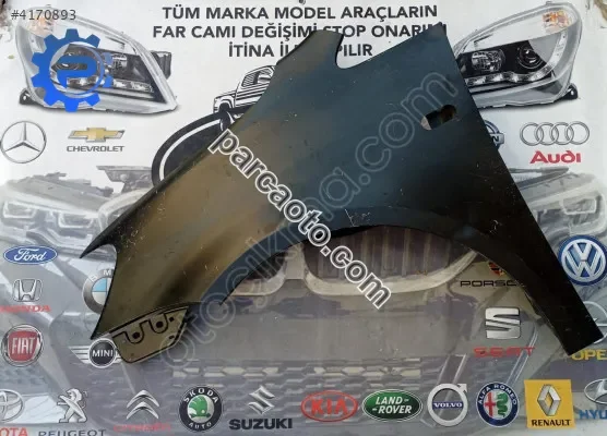 Volkswagen caddy sol ön çamurluk 2011-2014 orjinal cikma