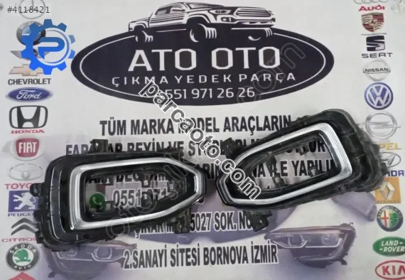 Volkswagen troc orjinal cıkma sağ sol sis farı
