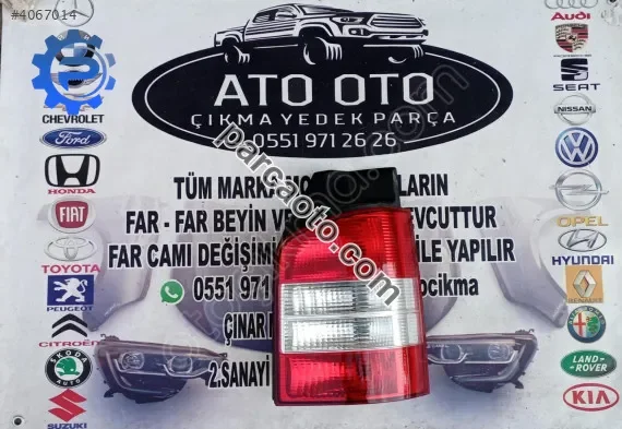 Volkswagen t6 orjinal cıkma sağ stop