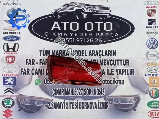 Audi a3 orjinal cıkma sol stop