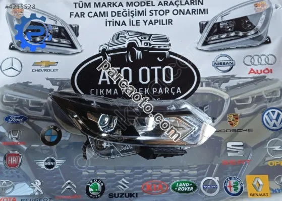 Nissan qashqai orjinal çıkma sağ far c