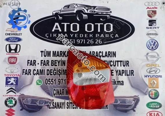 Fiat palio orjinal cıkma sol stop