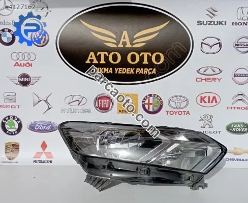 Dacia sandero orjinal çıkma sağ far içi siyah
