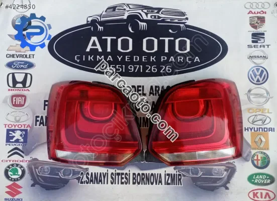 Volkswagen polo orjınal cıkma sağ sol stop m