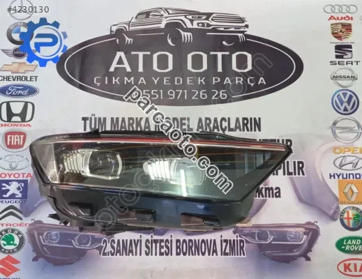 Volkswagen troc orjinal çıkma sağ far m