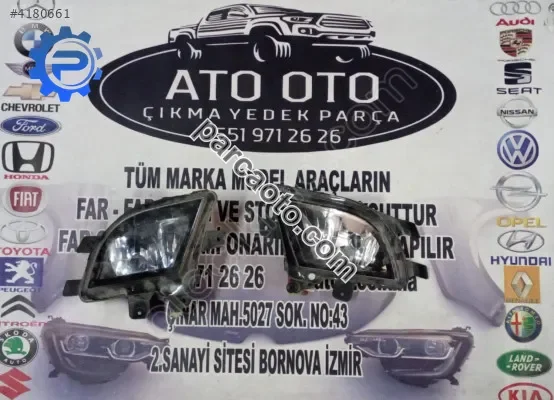 Volkswagen jetta orjinal cıkma sağ sol sis farı b