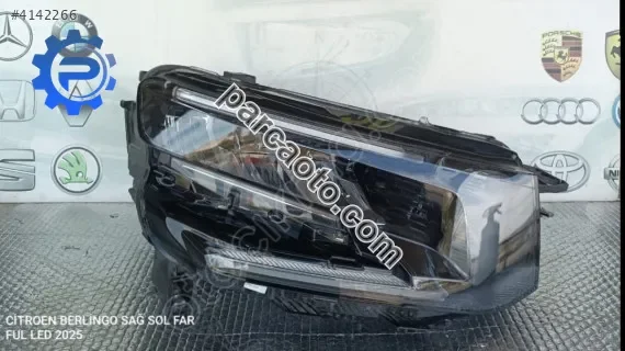 Citroen berlıngo orjinal çıkma sol far