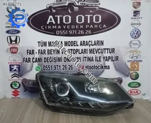 Skoda fabia orjinal çıkma sağ far