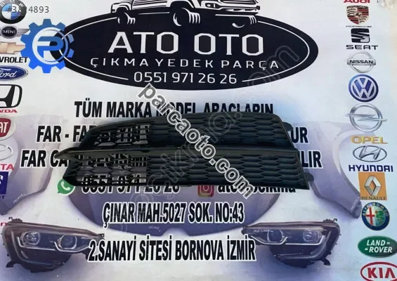 Audi a6 orjinal çıkma sol sis kapağı