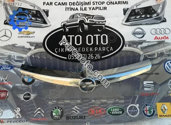 Opel astra h orjinal çıkma panjur nikelajı