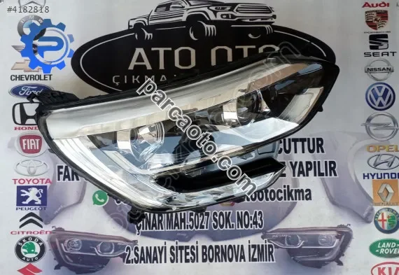 Renault megane 4 orjinal çıkma sağ far d