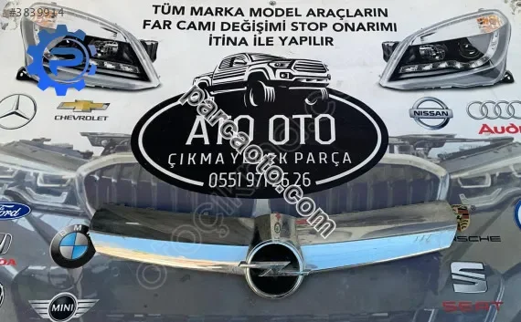 Opel corsa d orjinal çıkma ön panjur nikelajı