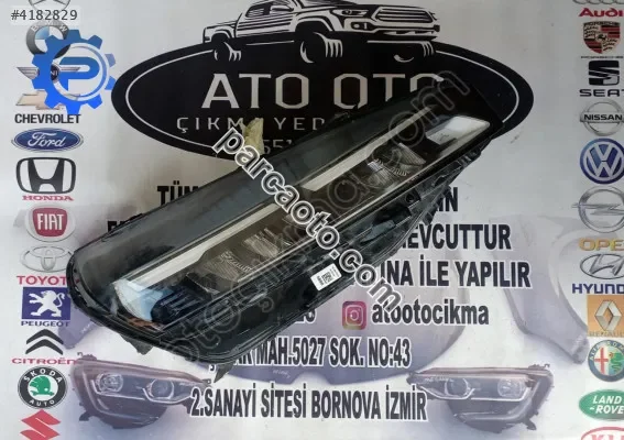 Renault clio 5.5 6 orjinal çıkma sağ far d