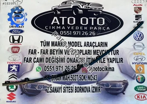 Opel mokka orjinal çıkma panjur çıtası
