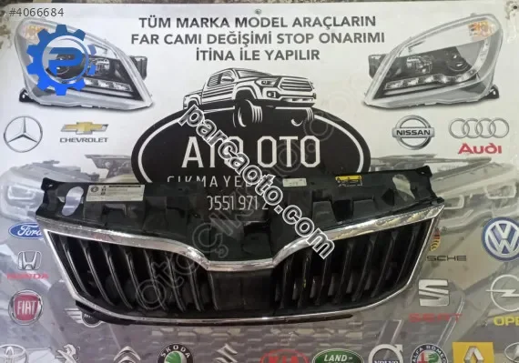 Skoda octavia 2017-2020 çıkma ön panjur