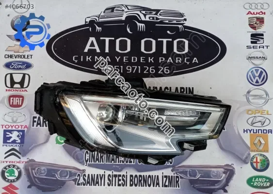 Audi a3 orjinal cıkma sağ far