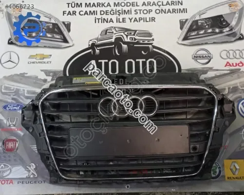 Audi A3 Sedan Ön Panjur Kromlu 2013-2016 orjinal cikma